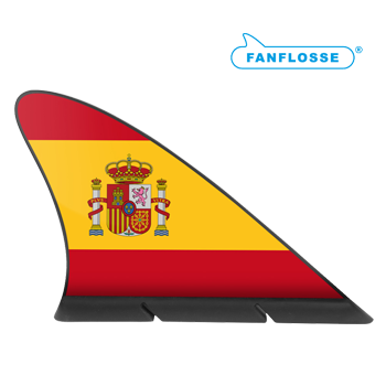 Fanflosse mit Spanien Wappen