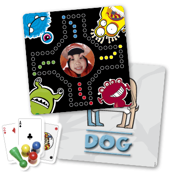 Das DOG-Spiel ALIEN enthält 16 Spielfiguren, 2 Kartenspiele, 1 Spielbrett und 1 Spielanleitung