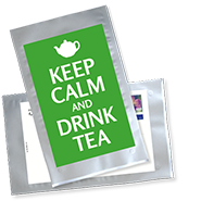 1032_Tee-Postkarte | Keep calm and drink tes